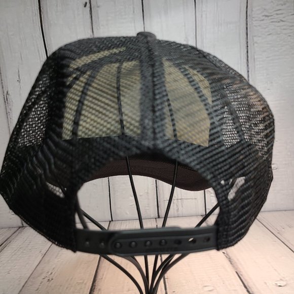 Rockstar Energy Drink Snapback Trucker Hat Gold Stars - Picture 3 of 9